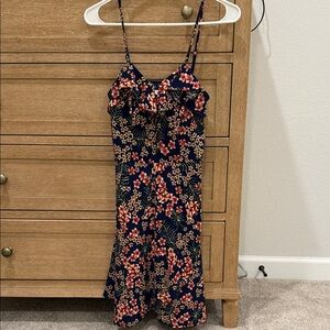 Candie's Navy Floral Dress